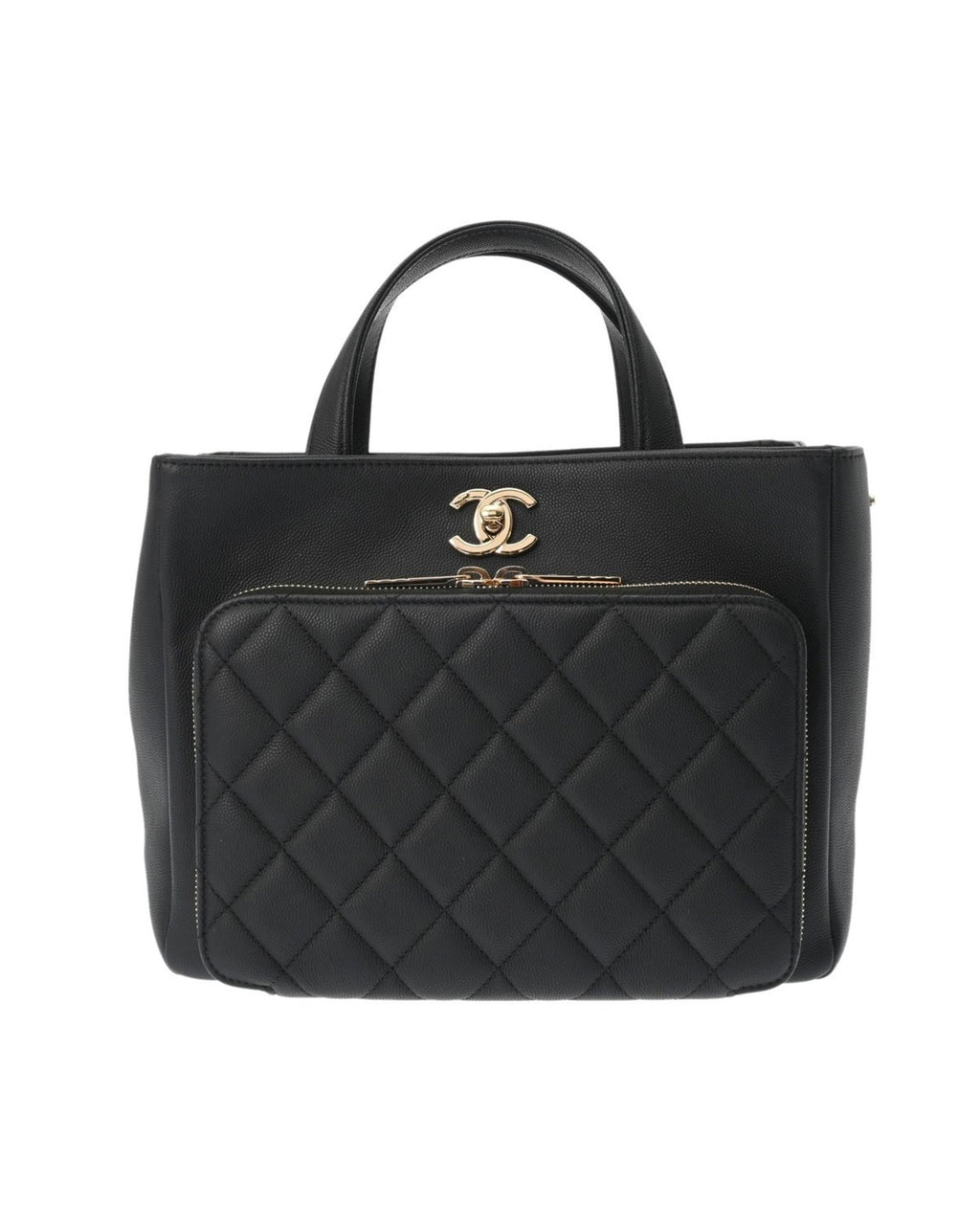 Chanel Chanel Quilted Tote Handbag