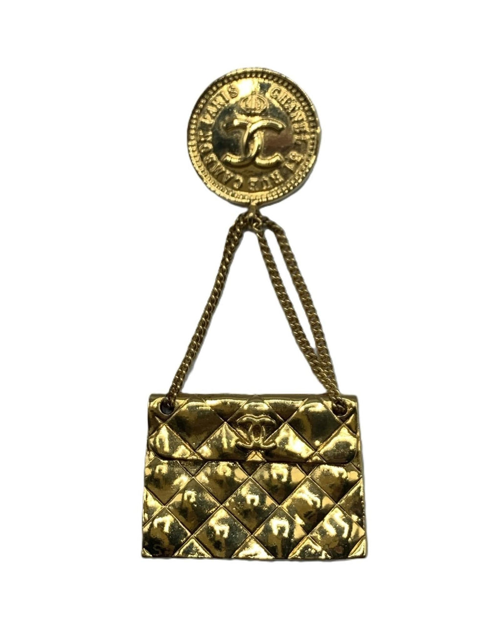 Chanel Chanel Bag Charm Pin