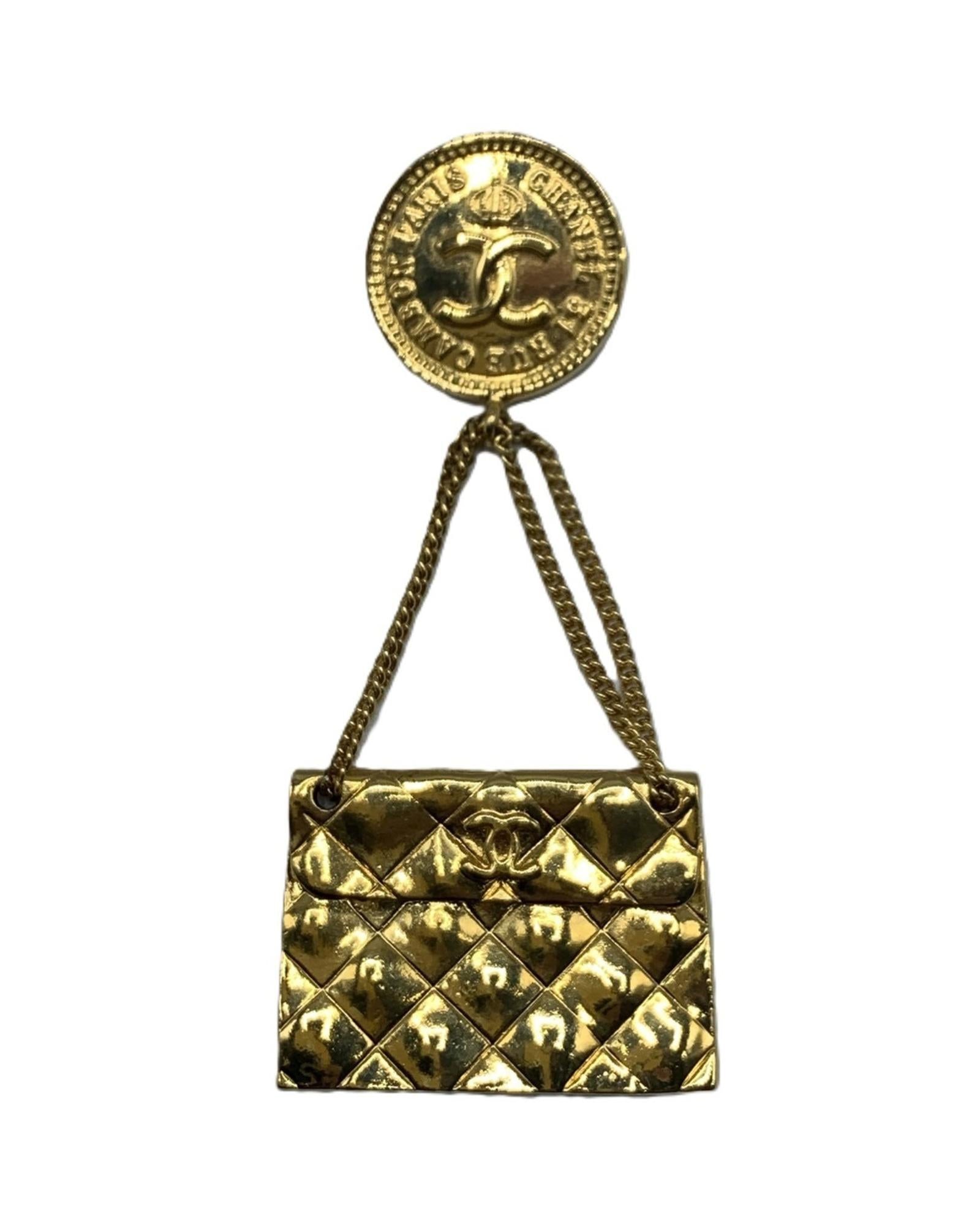 Chanel Chanel Bag Charm Pin