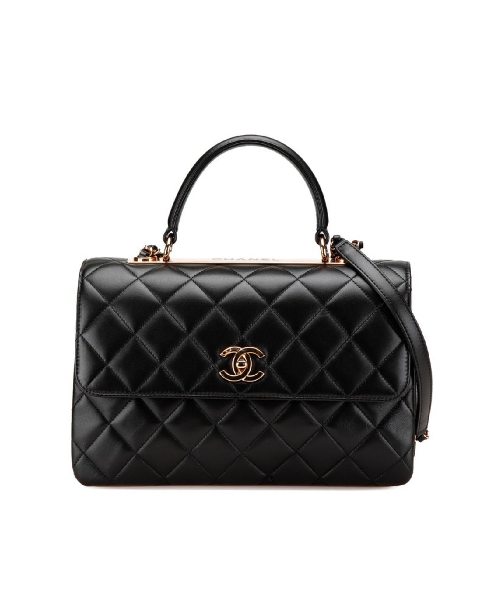 Chanel Classic Flap Top Handle Bag