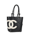 Chanel quilted tote bag