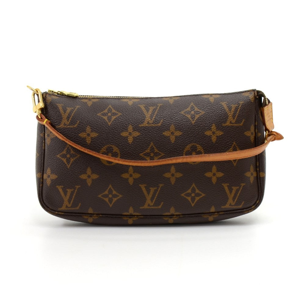 Louis Vuitto Pochette Accessoires Monogram Canvas Evening Bag