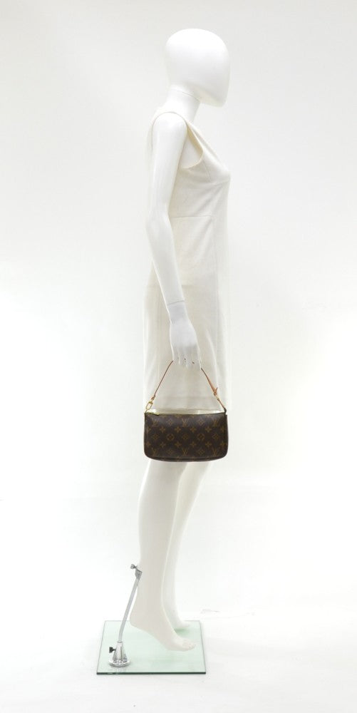 Louis Vuitto Pochette Accessoires Monogram Canvas Evening Bag