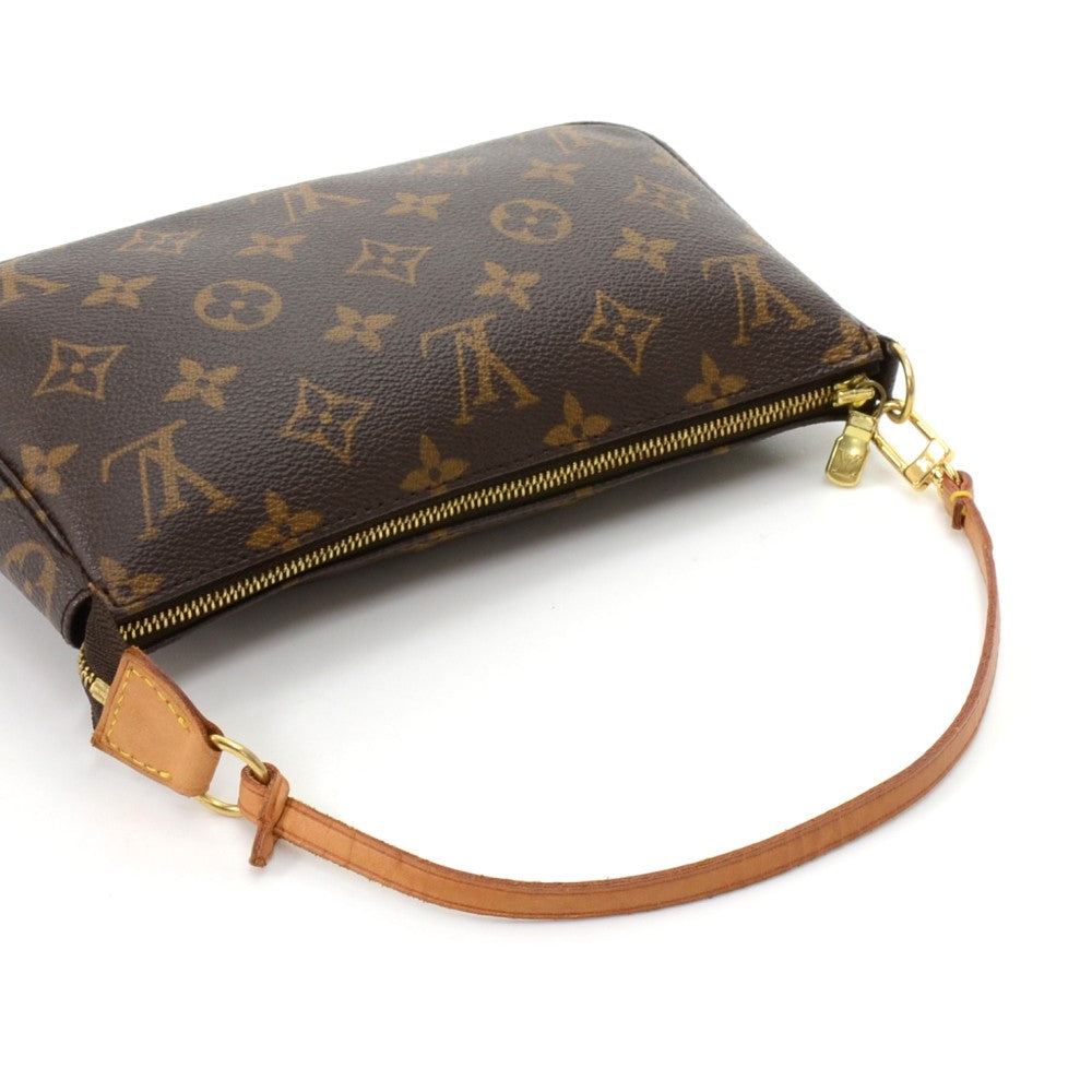 Louis Vuitto Pochette Accessoires Monogram Canvas Evening Bag