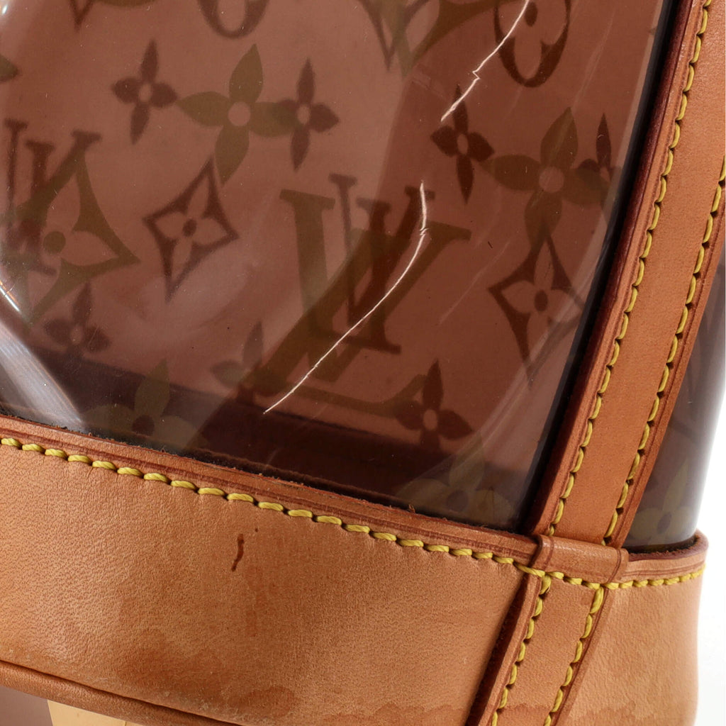 Louis Vuitton Sac Ambre Handbag Monogram Vinyl PM