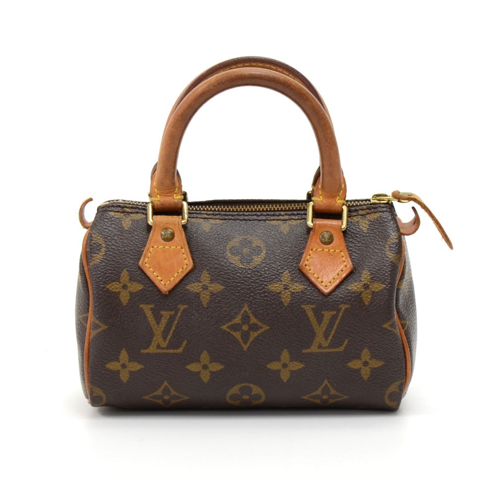 Louis Vuitto Mini Speedy Sac HL Monogram Canvas Handbag