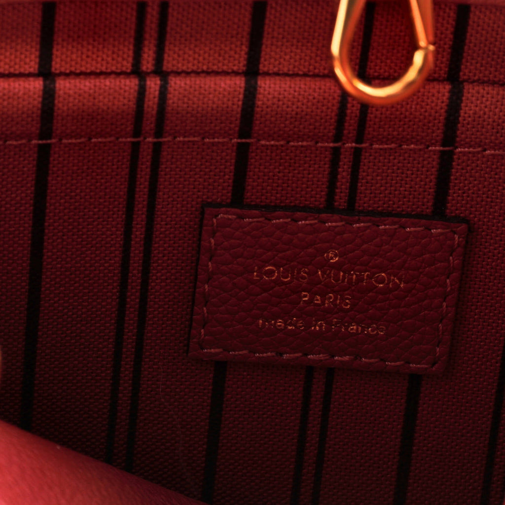 Louis Vuitton Montaigne Handbag Monogram Empreinte Leather BB