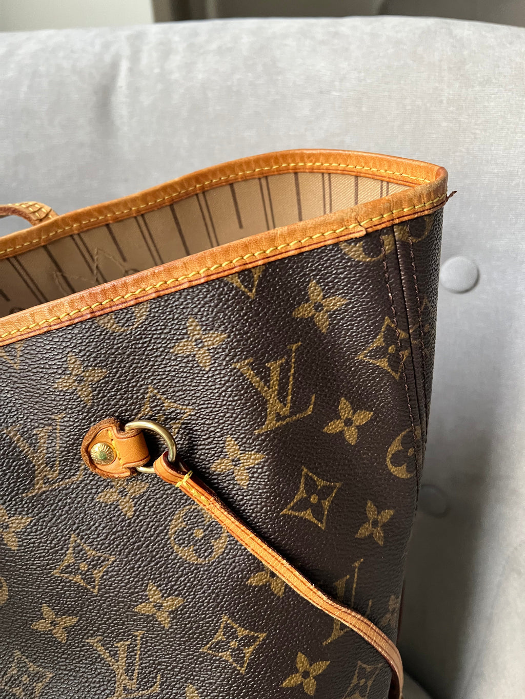 Louis Vuitton Neverfull GM Monogram Beige Interior (RRP £1,460)
