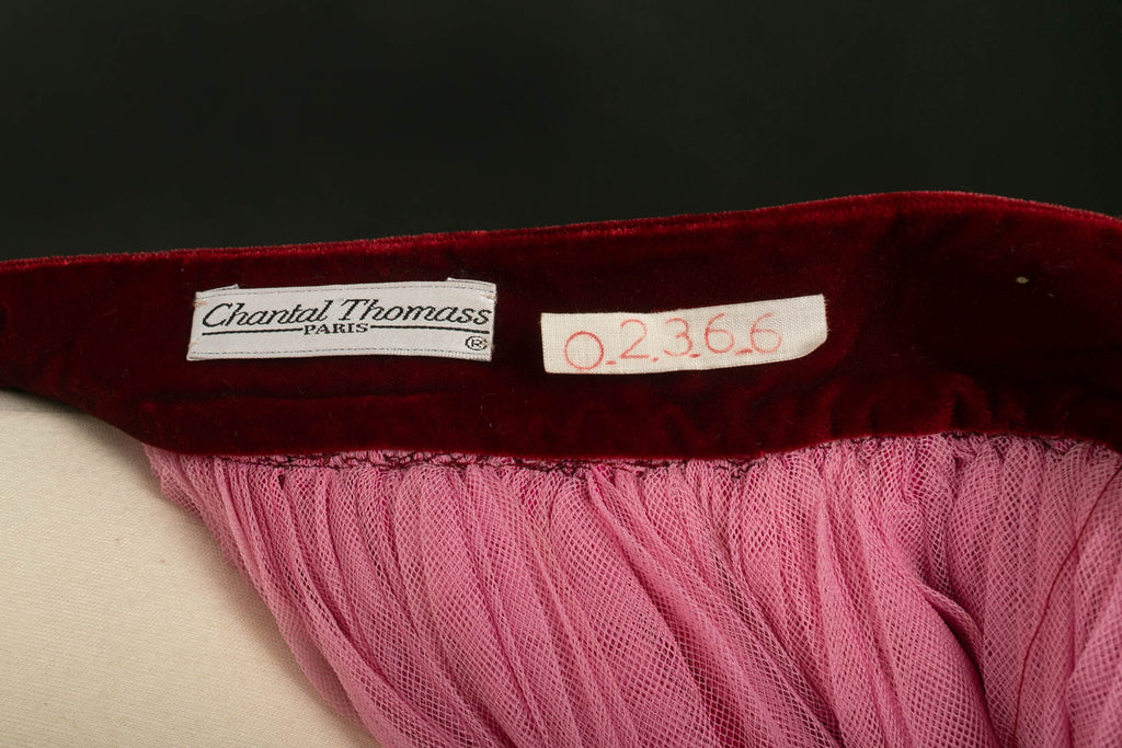 Ensemble en tulle et velours Chantal Thomass
