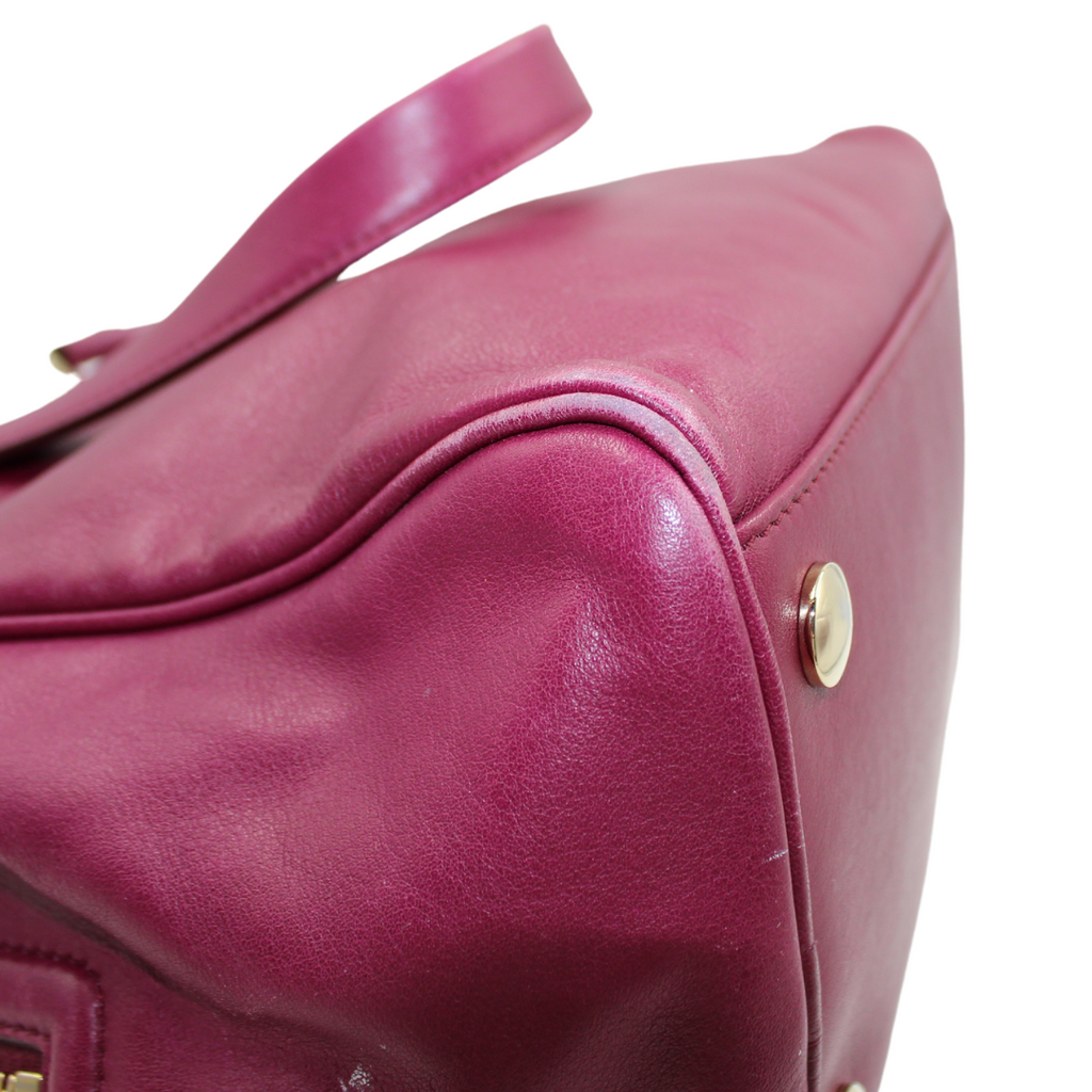 Jimmy Choo Justine Leather Handle Bag
