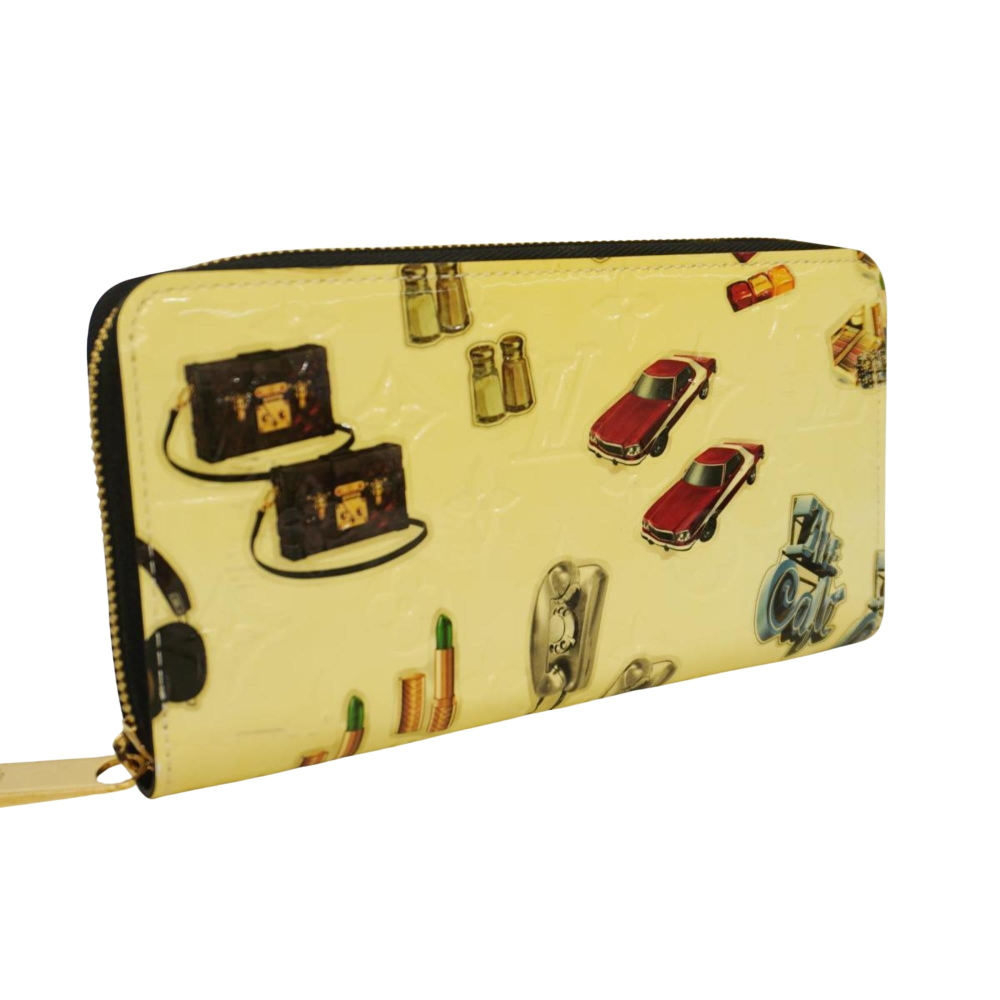 Louis Vuitton Zippy  Patent Leather Wallet  ()