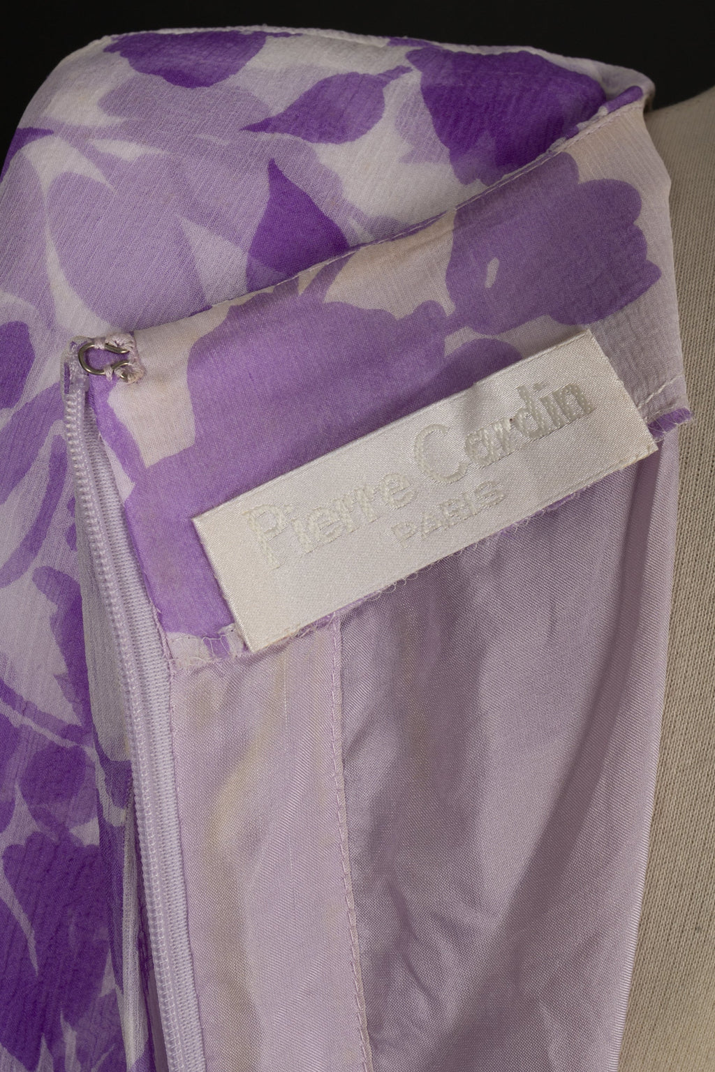 Robe en soie Pierre Cardin