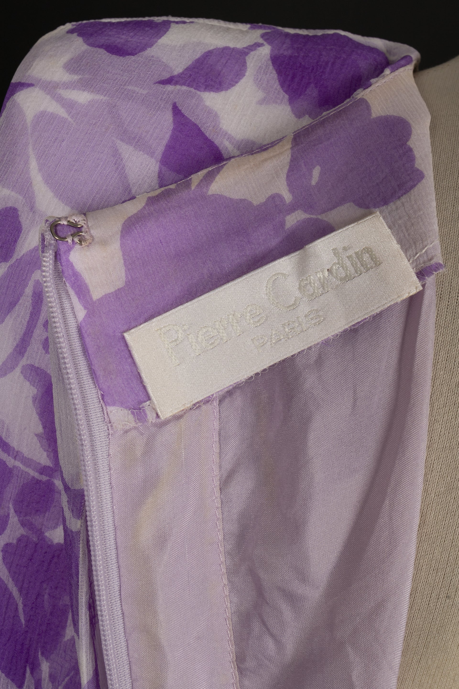 Robe en soie Pierre Cardin