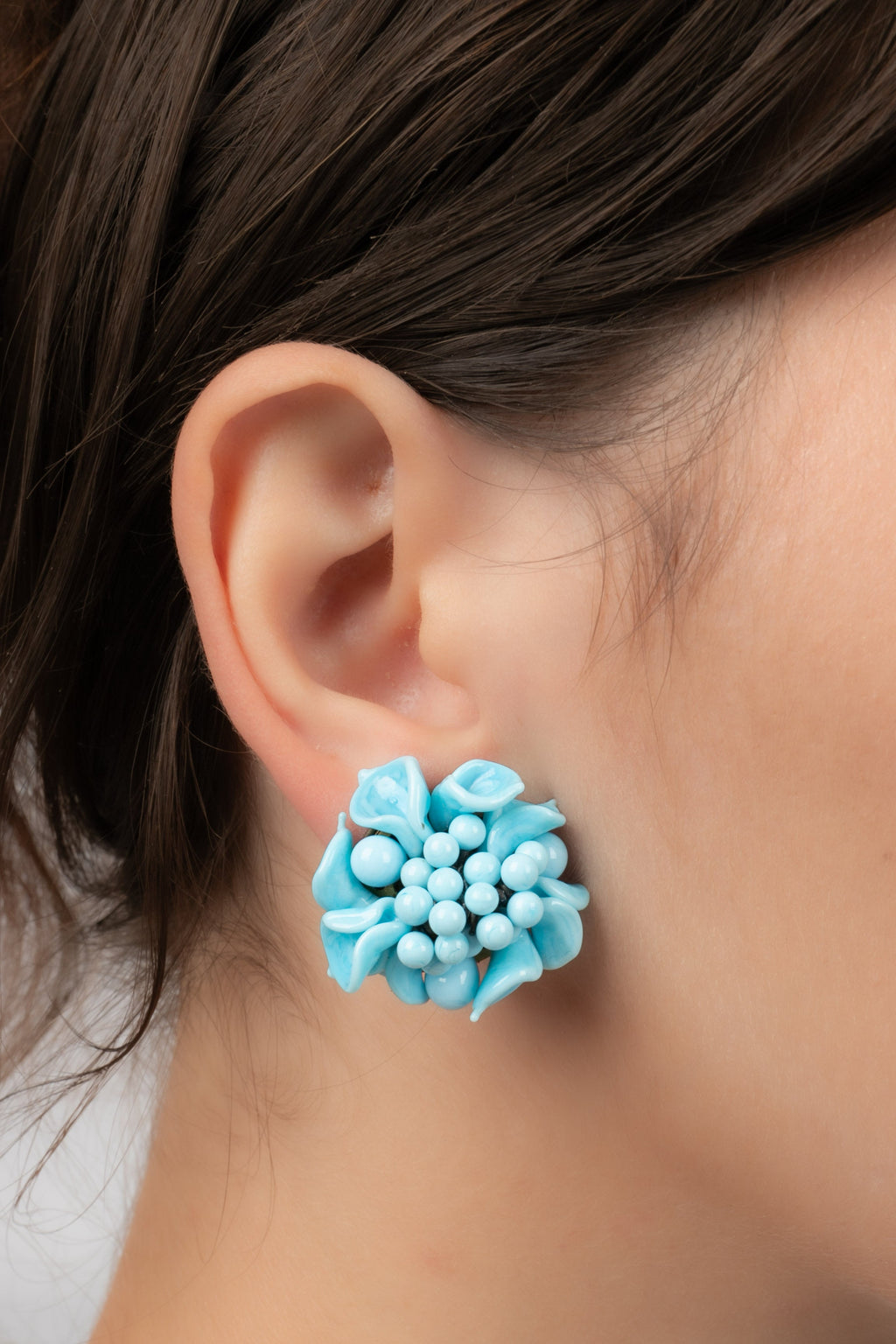 Boucles d'oreilles en pÃƒÆ’Ã‚Â¢te de verre Maison Rousselet
