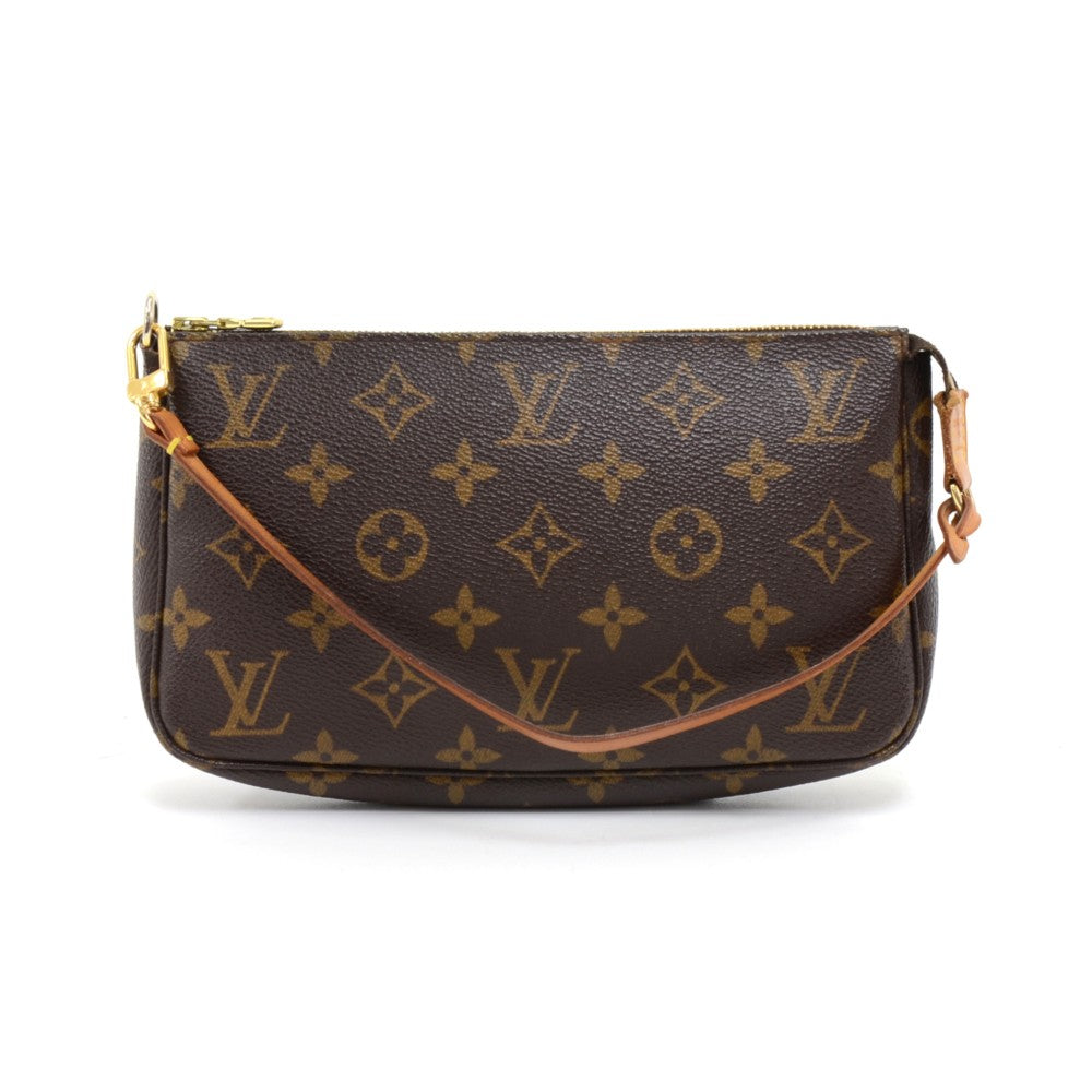Louis Vuitto Pochette Accessoires Monogram Canvas Evening Bag