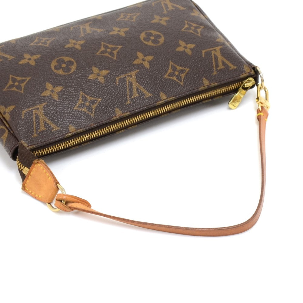 Louis Vuitto Pochette Accessoires Monogram Canvas Evening Bag