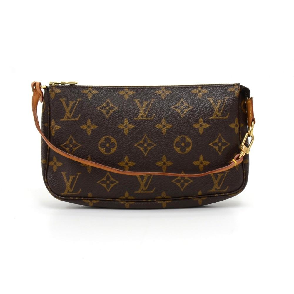 Louis Vuitto Pochette Accessoires Monogram Canvas Evening Bag