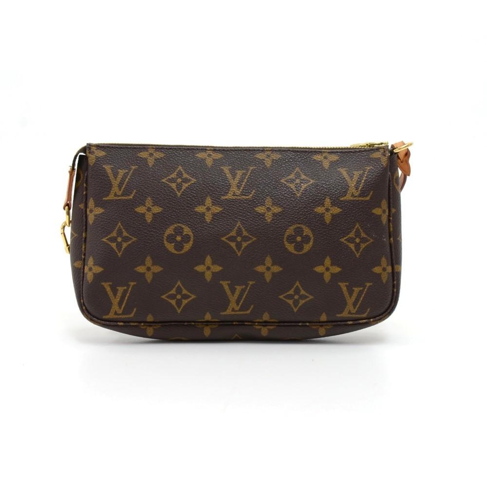 Louis Vuitto Pochette Accessoires Monogram Canvas Evening Bag