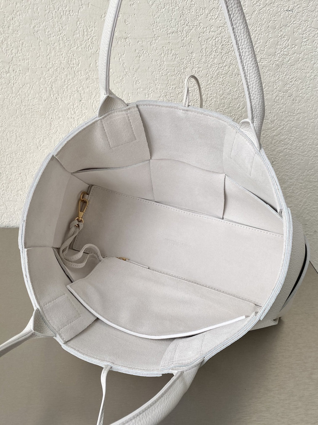 GLAMI Arco Tote Bag For Women 11.8in/30cm In Chalk 652867VCP119009