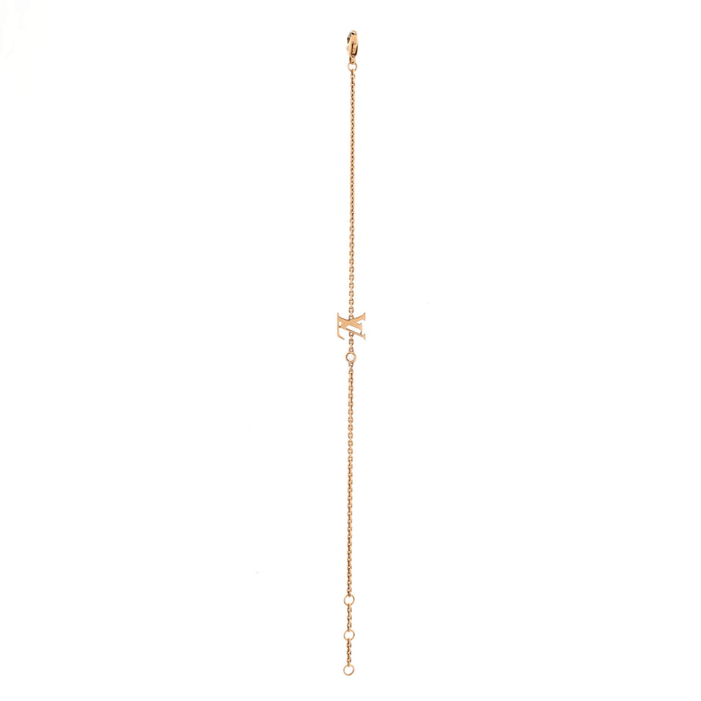 Louis Vuitton Idylle Blossom LV Bracelet 18K Rose Gold with Diamond