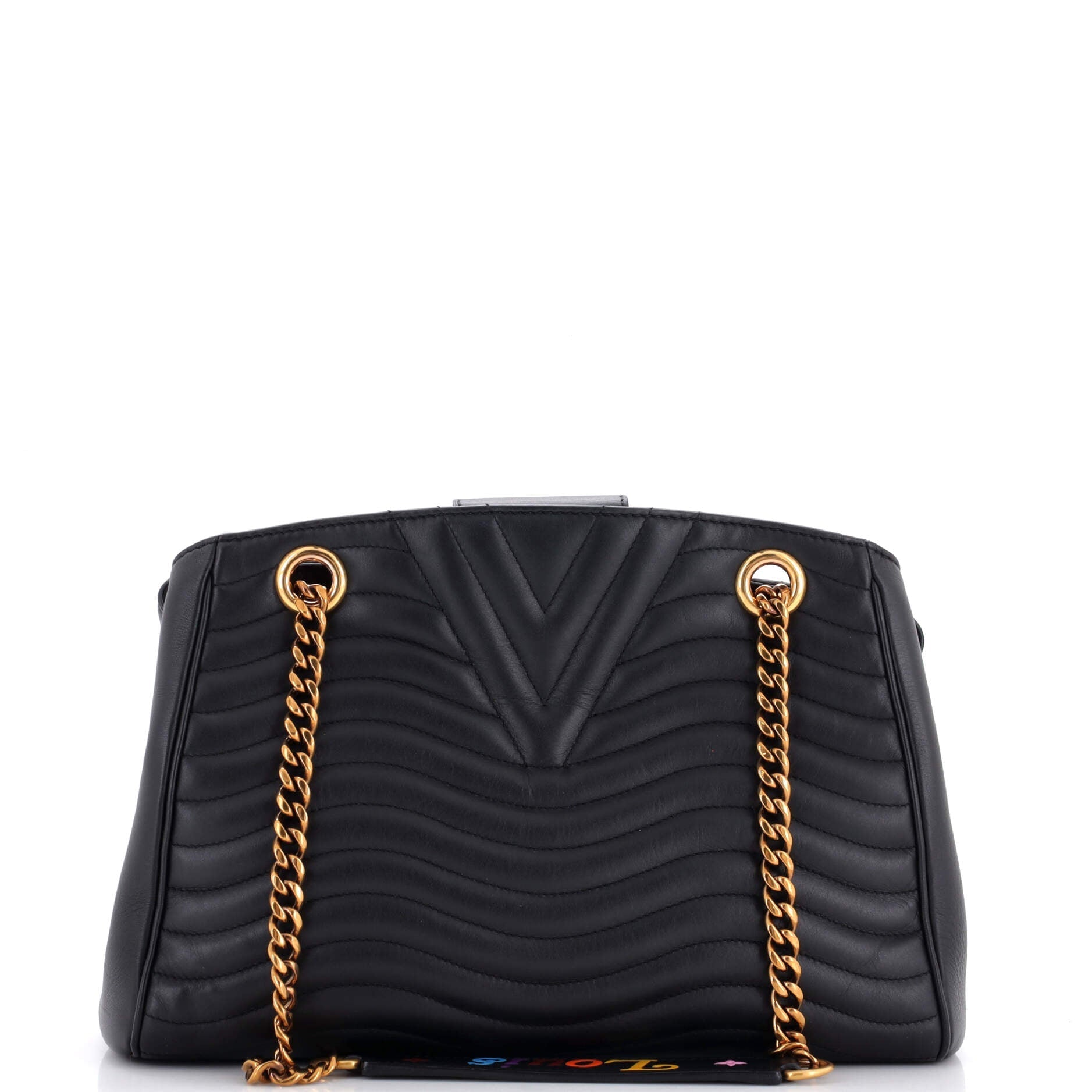 Louis Vuitton New Wave Chain Tote Quilted Leather