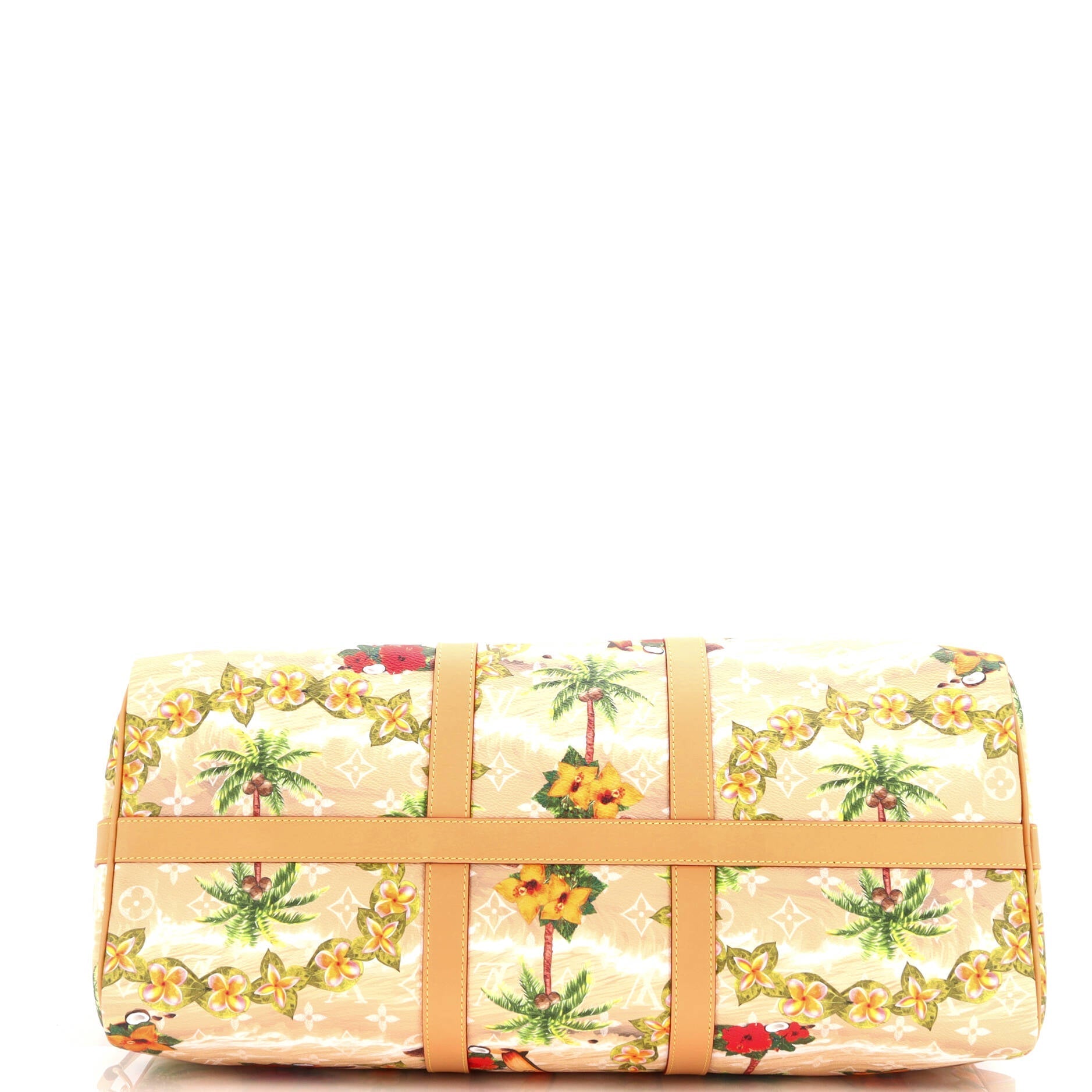 Louis Vuitton Keepall Bandouliere Bag Pharrell Williams Monogram Surfin' Coated Canvas 50