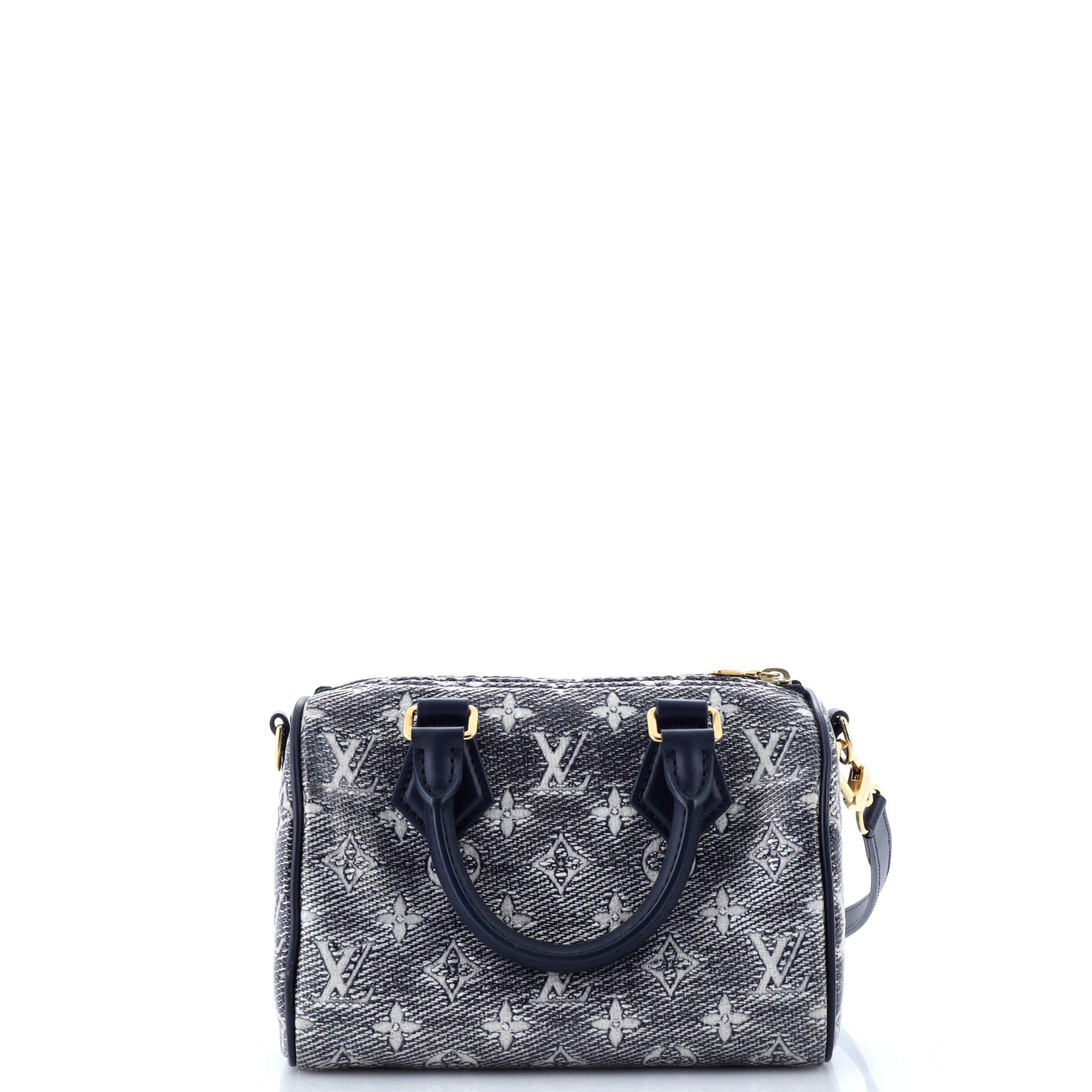 Louis Vuitton Speedy Bandouliere Bag Monoglam Jacquard Canvas 20