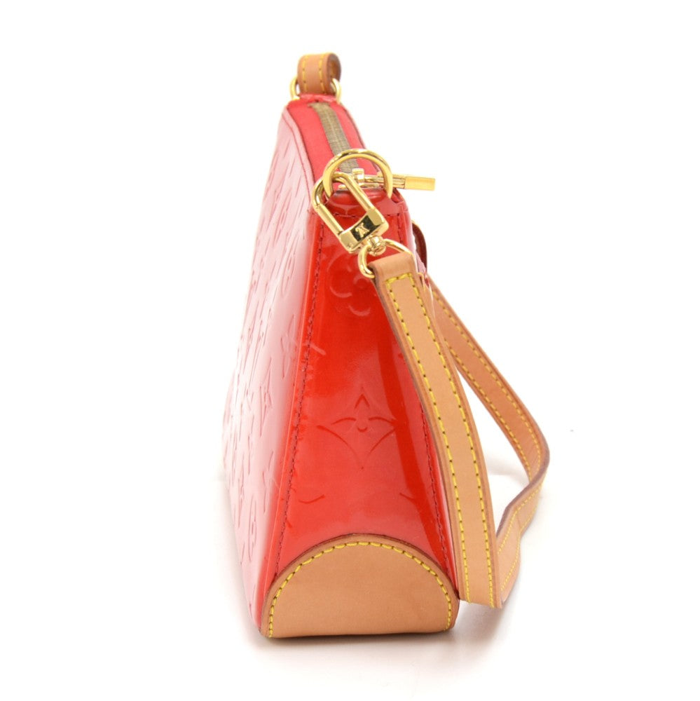 Louis Vuitto Mallory Monogram Vernis Leather Handbag