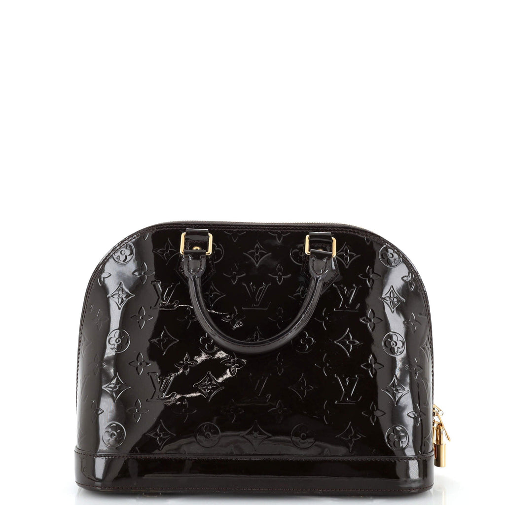 Louis Vuitton Alma Handbag Monogram Vernis PM
