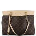 Louis Vuitton Pallas Shopper Monogram Canvas and Calfskin