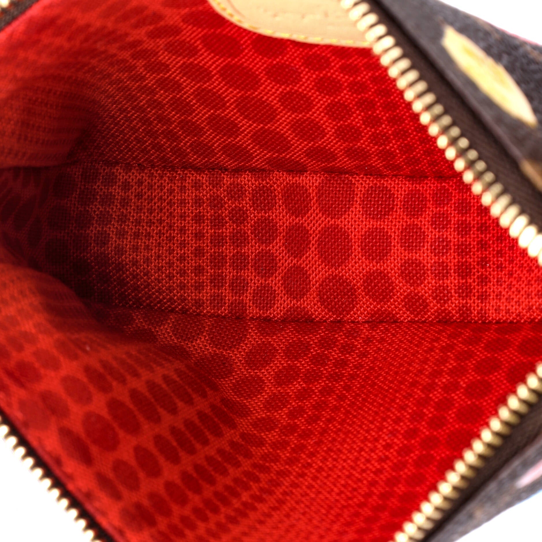 Louis Vuitton Pochette Accessoires Yayoi Kusama Painted Dots Monogram Canvas Mini