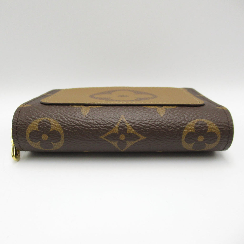 Louis Vuitton Louis Vuitton Portefolio Round Wallet Round Wallet Wallet PVC Coated Canvas Monogram Giant Reverts   Brown M81461