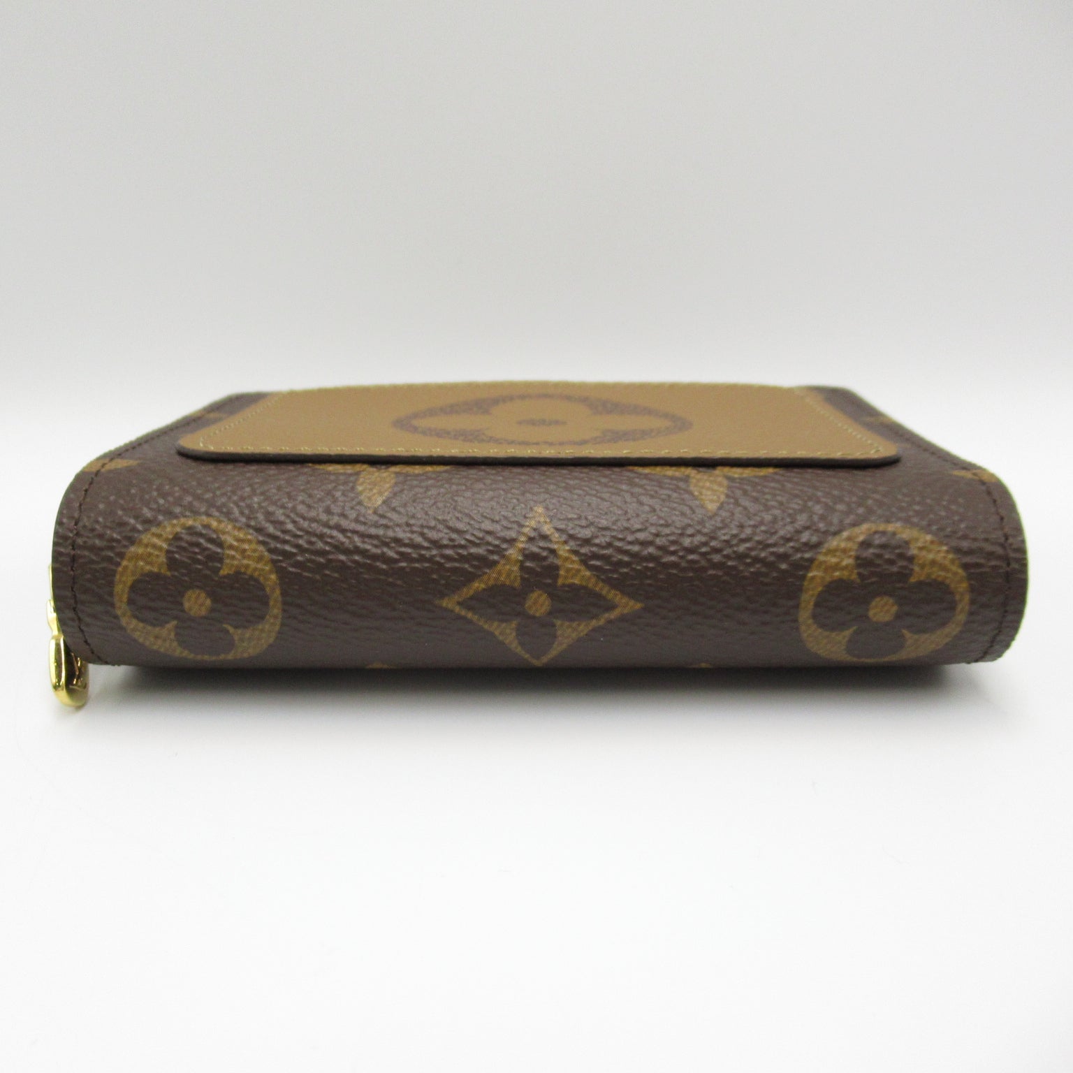 Louis Vuitton Louis Vuitton Portefolio Round Wallet Round Wallet Wallet PVC Coated Canvas Monogram Giant Reverts   Brown M81461