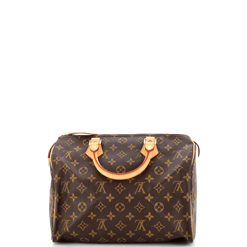 Louis Vuitton Speedy Handbag Monogram Canvas 30