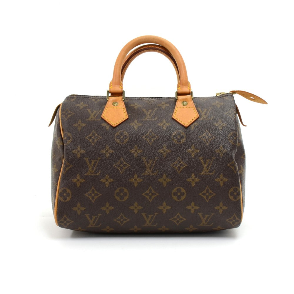 Louis Vuitto Speedy 25 Monogram Canvas City Handbag
