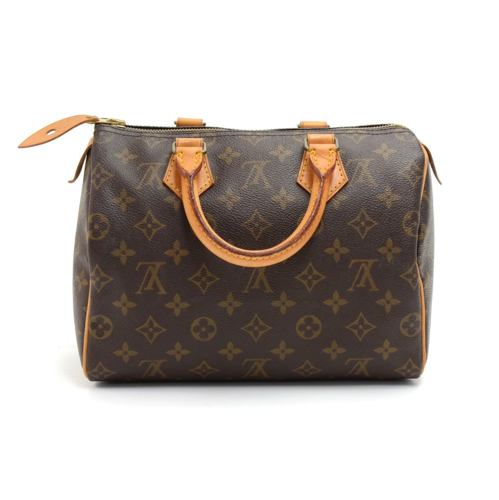 Louis Vuitto Speedy 25 Monogram Canvas City Handbag