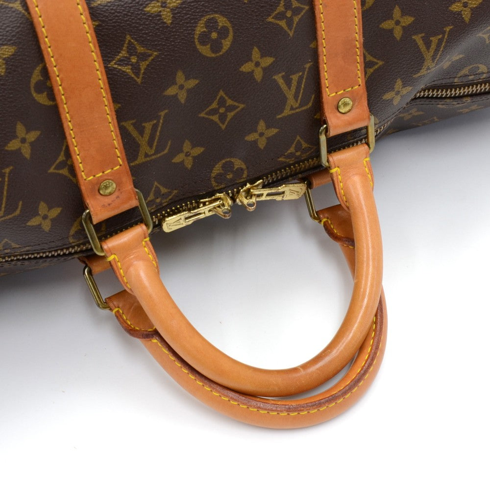 Louis Vuitto Keepall 50 Monogram Canvas Travel Bag