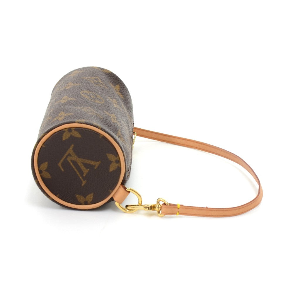Louis Vuitto Pochette Papillon Monogram Canvas Handbag