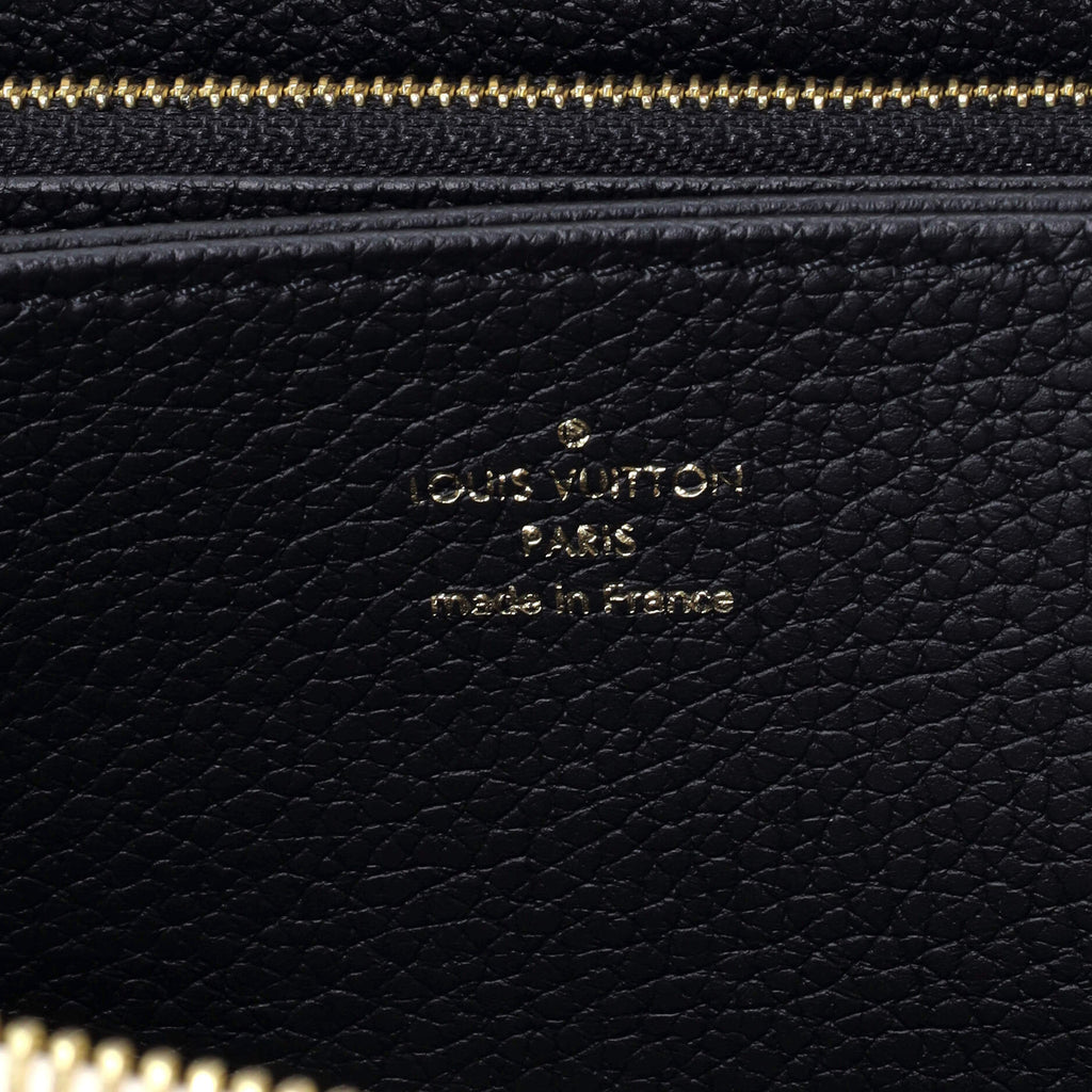 Louis Vuitton Zippy Wallet Monogram Empreinte Giant Broderies