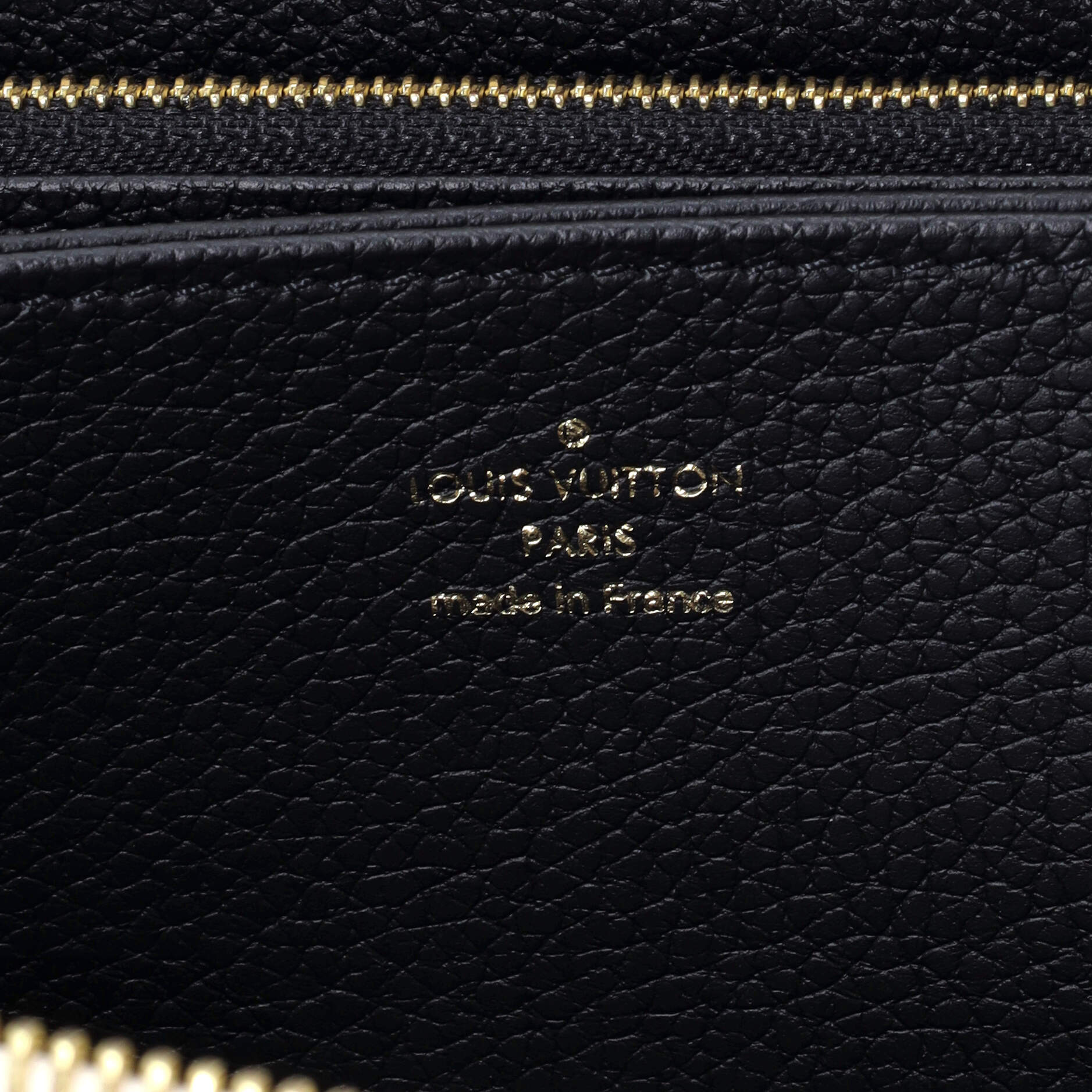 Louis Vuitton Zippy Wallet Monogram Empreinte Giant Broderies