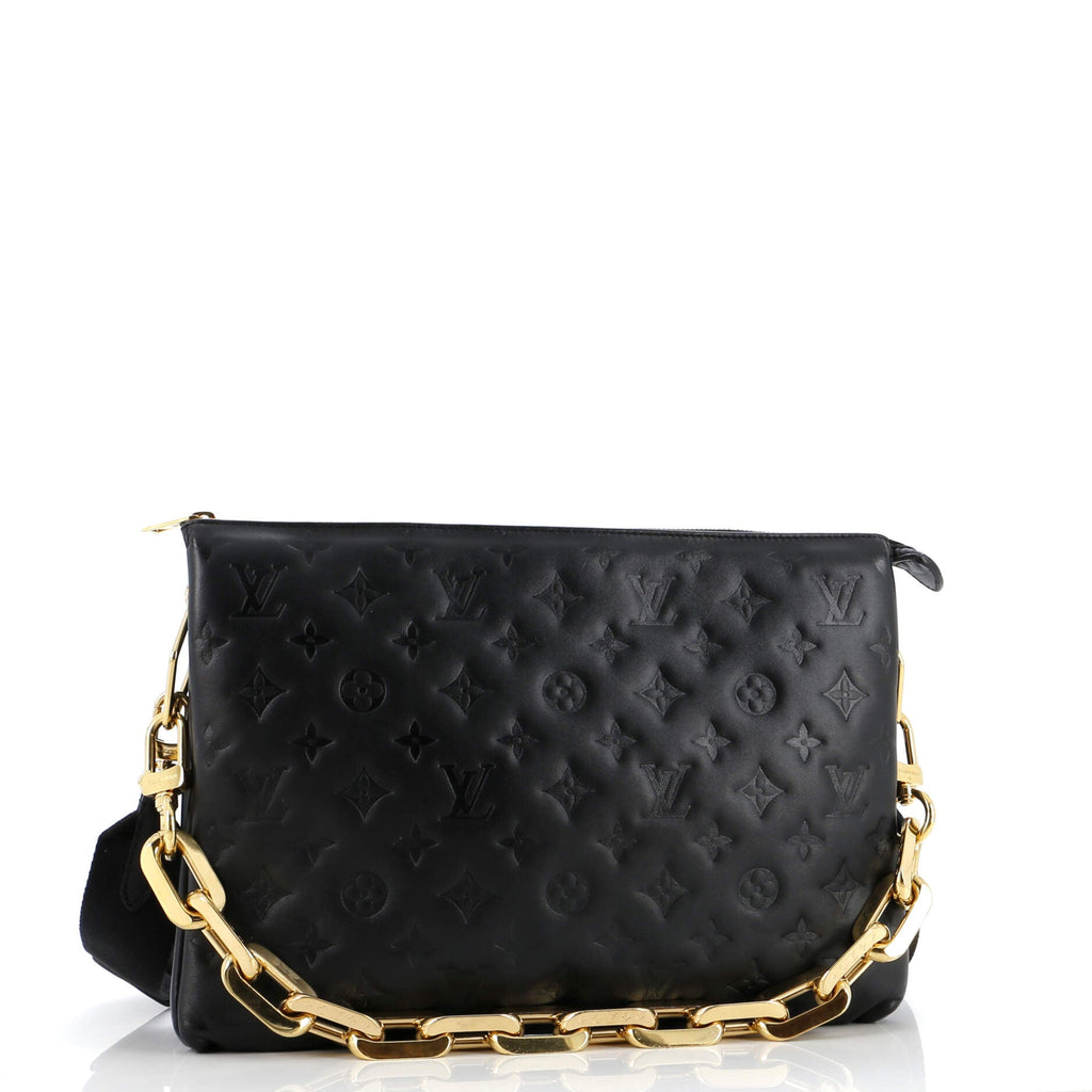 Louis Vuitton Coussin Bag Monogram Embossed Lambskin MM