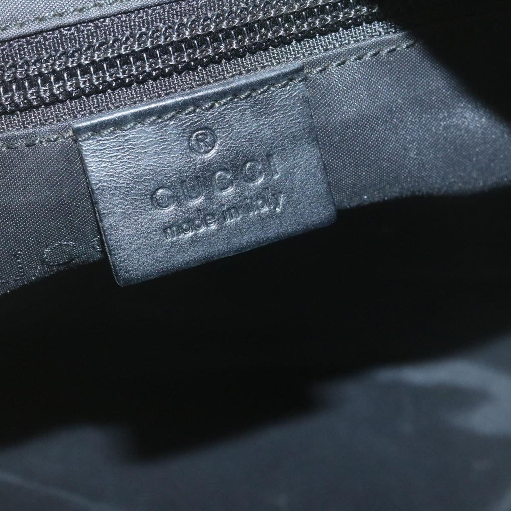 GUCCI Clutch Bag Nylon Black 29358