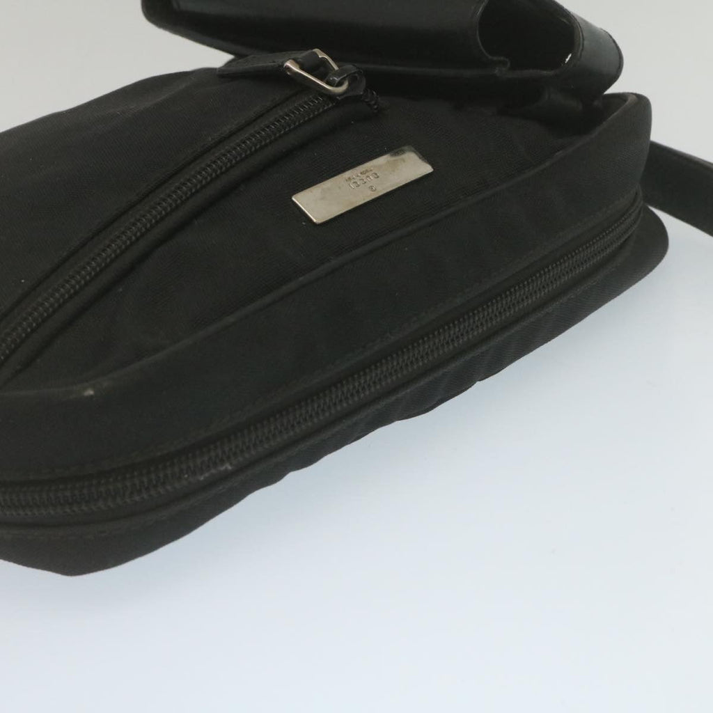 GUCCI Clutch Bag Nylon Black 29358