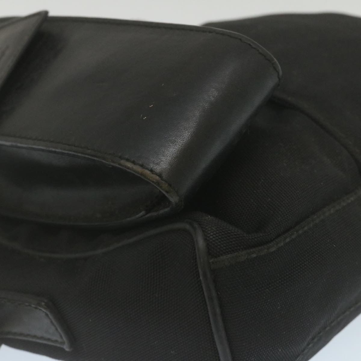 GUCCI Clutch Bag Nylon Black 29358
