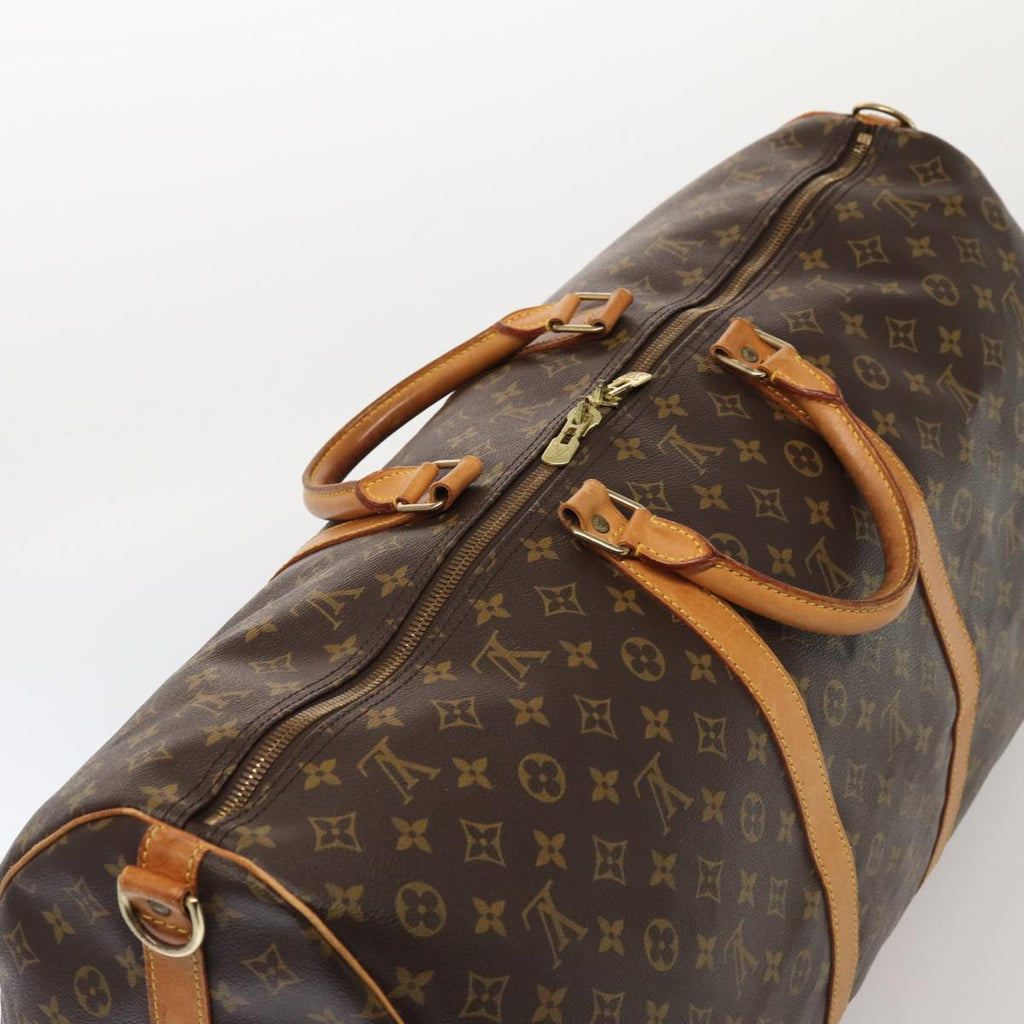 Louis Vuitton Keepall Bandoulière 60  Canvas Travel Bag