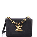 Louis Vuitton Braided Handle Twist Bag Epi Leather MM
