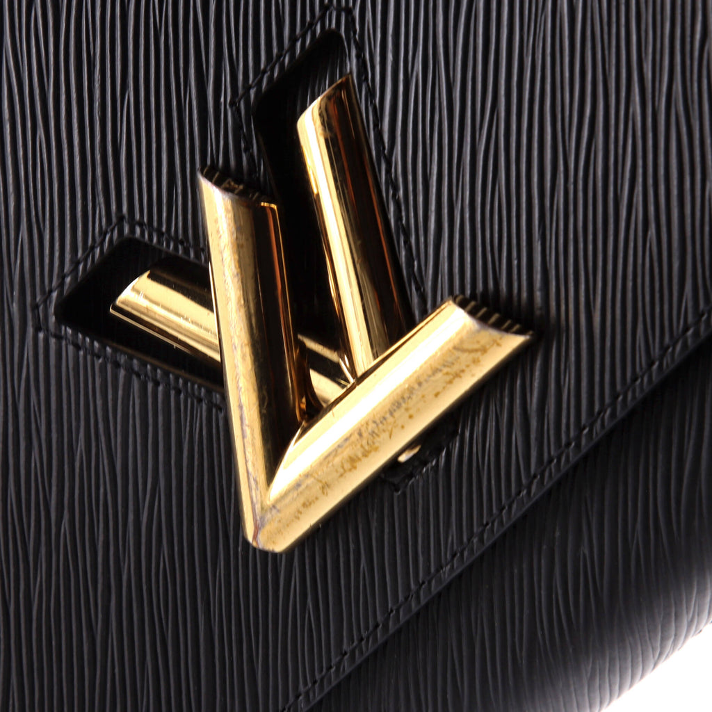 Louis Vuitton Braided Handle Twist Bag Epi Leather MM