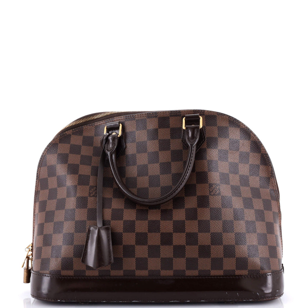 Louis Vuitton Alma Handbag Damier MM