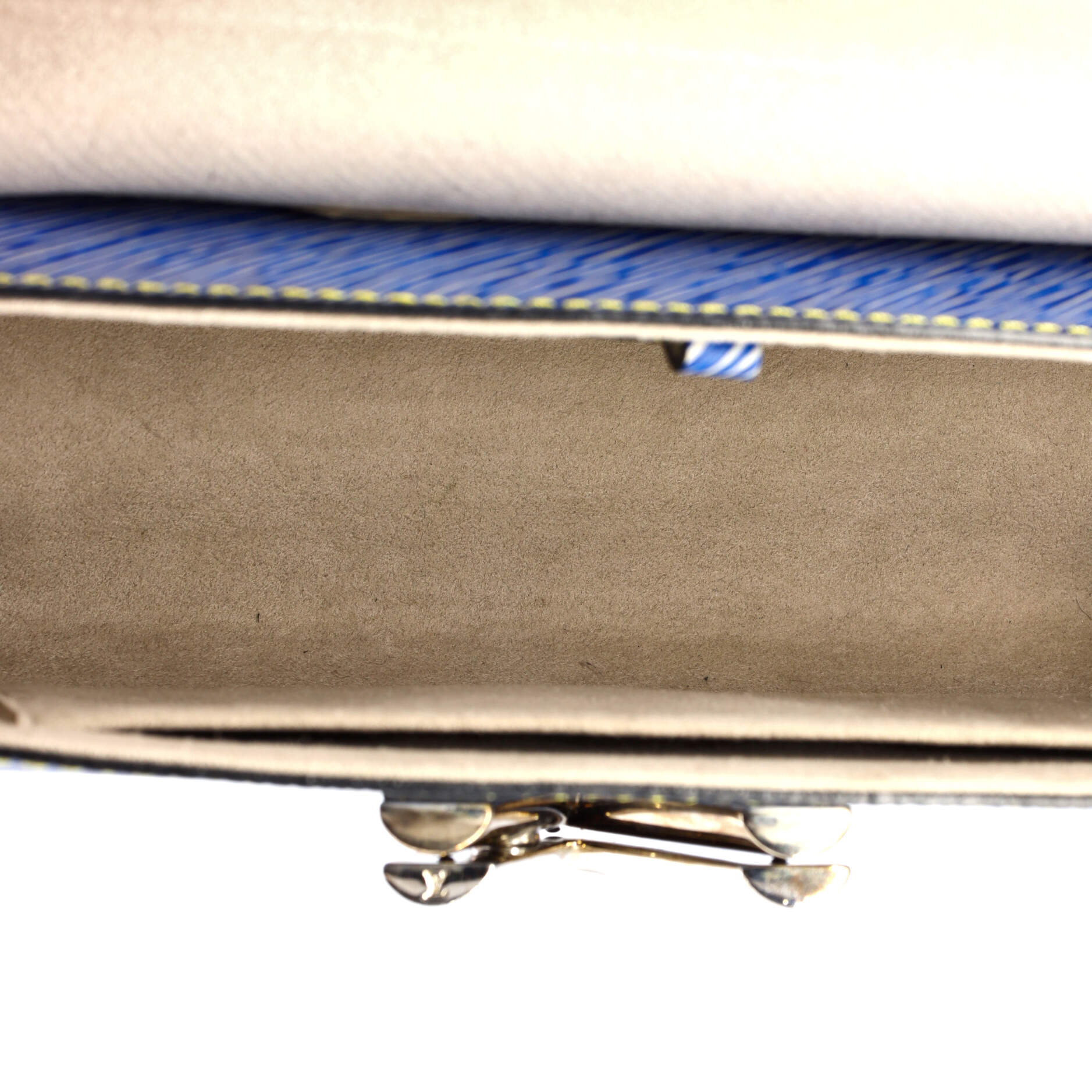 Louis Vuitton Twist Handbag Limited Edition Pin Embellished Epi Leather MM