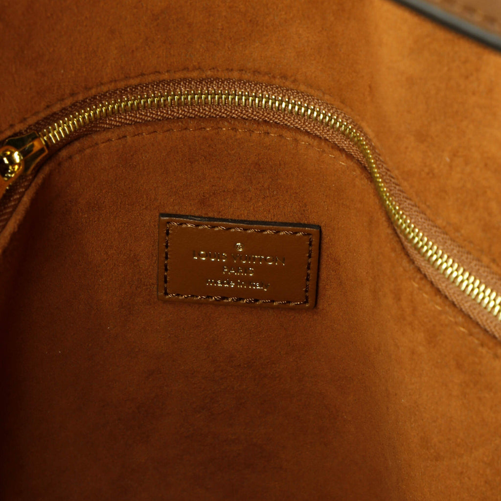 Louis Vuitton Saint Jacques NM Handbag Raffia and Leather